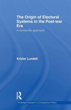Cover The Origin of Electoral Systems in the Postwar Era (eBook, PDF)