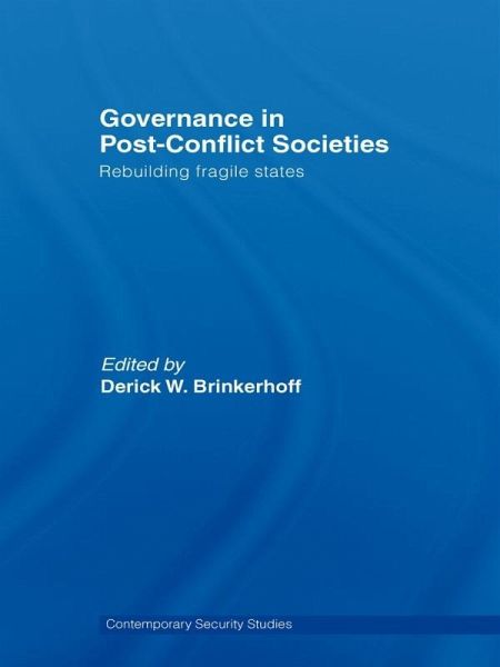 Governance in Post-Conflict Societies (eBook, PDF)