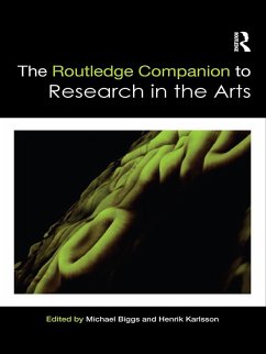 Cover The Routledge Companion to Research in the Arts (eBook, ePUB)