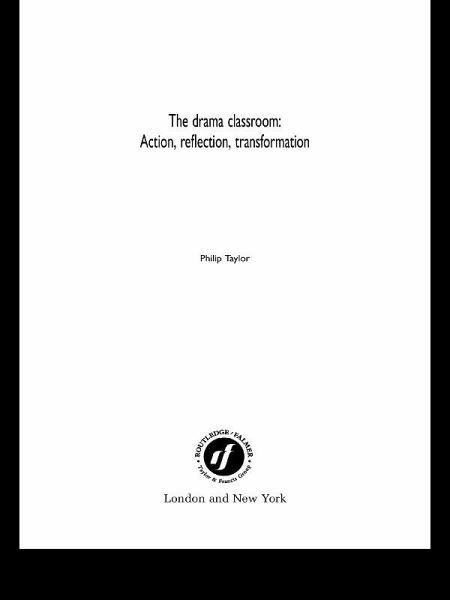 The Drama Classroom (eBook, PDF)