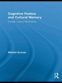 Cognitive Poetics and Cultural Memory (eBook, ePUB)