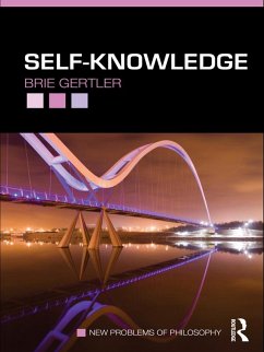Self-Knowledge (eBook, ePUB) - Gertler, Brie
