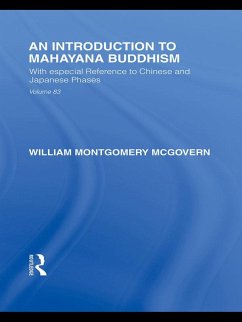 An Introduction to Mahayana Buddhism (eBook, ePUB) - McGovern, William M