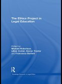 The Ethics Project in Legal Education (eBook, ePUB)