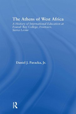 The Athens of West Africa (eBook, PDF) - Paracka Jr., Daniel J.