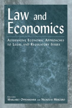 Law and Economics (eBook, PDF) - Oppenheimer, Margaret; Mercuro, Nicholas
