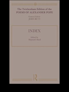Cover The Twickenham Edition of the Poems of Alexander Pope (eBook, PDF)