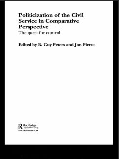 Cover The Politicization of the Civil Service in Comparative Perspective (eBook, PDF)