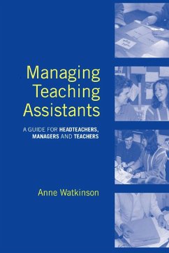 Managing Teaching Assistants (eBook, PDF) - Watkinson, Anne
