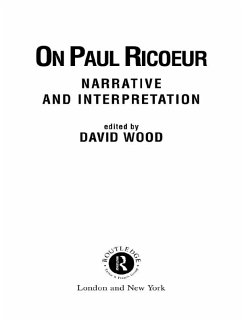 On Paul Ricoeur (eBook, PDF)