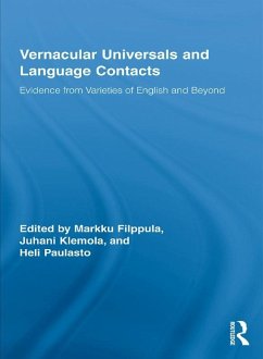 Cover Vernacular Universals and Language Contacts (eBook, PDF)