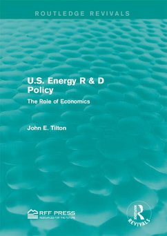 Cover U.S. Energy R & D Policy (eBook, PDF)