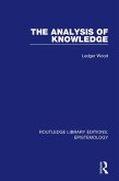 The Analysis of Knowledge (eBook, ePUB)