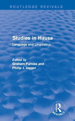 Cover Studies in Hausa (eBook, PDF)