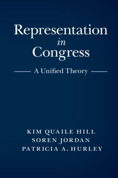 Representation in Congress (eBook, PDF) - Hill, Kim Quaile