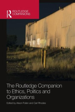 The Routledge Companion to Ethics, Politics and Organizations (eBook, ePUB)