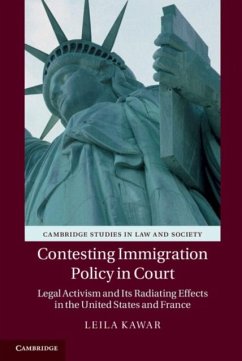 Cover Contesting Immigration Policy in Court (eBook, PDF)
