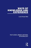 Ways of Knowledge and Experience (eBook, ePUB)
