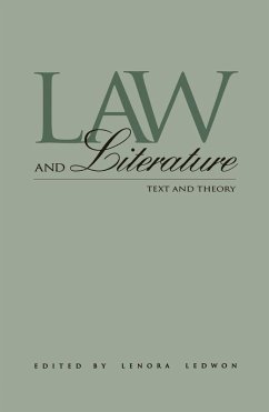 Law and Literature (eBook, ePUB) - Ledwon, Lenora