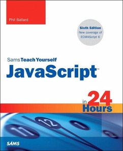 JavaScript in 24 Hours, Sams Teach Yourself (eBook, ePUB) - Ballard, Phil
