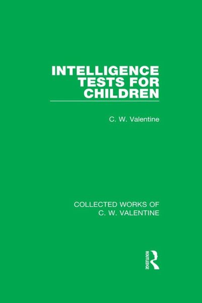 Intelligence Tests for Children (eBook, PDF) Intelligence Tests for Children (eBook, PDF)