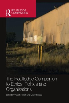 The Routledge Companion to Ethics, Politics and Organizations (eBook, PDF)