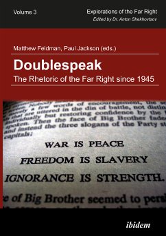 Doublespeak: The Rhetoric of the Far Right since 1945 (eBook, ePUB)
