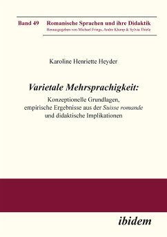 Varietale Mehrsprachigkeit (eBook, ePUB) - Henriette Heyder, Karoline