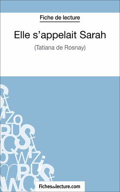 Elle s'appelait Sarah (eBook, ePUB) - Grosjean, Vanessa; fichesdelecture.com