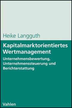 Kapitalmarktorientiertes Wertmanagement (eBook, PDF) - Langguth, Heike
