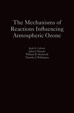 Cover The Mechanisms of Reactions Influencing Atmospheric Ozone (eBook, PDF)