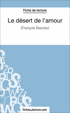 Le désert de l'amour (eBook, ePUB) - Binon, Laurence; Fichesdelecture. Com