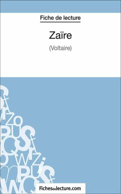 Zaïre (eBook, ePUB) - Z., Jessica; Fichesdelecture. Com