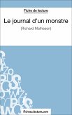 Le journal d'un monstre (eBook, ePUB)