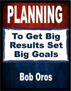 Cover Planning: To Get Big Results Set Big Goals (eBook, ePUB)