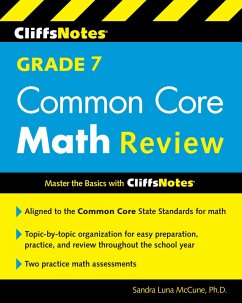 Cover CliffsNotes Grade 7 Common Core Math Review (eBook, ePUB)