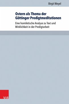 Ostern als Thema der Göttinger Predigtmeditationen (eBook, PDF) - Weyel, Birgit