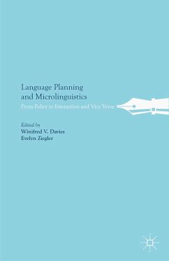 Language Planning and Microlinguistics (eBook, PDF)