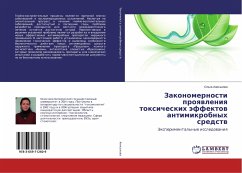 Zakonomernosti proqwleniq toxicheskih äffektow antimikrobnyh sredstw