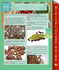 Cover Guide To Herbs And Spices (Speedy Study Guides) (eBook, ePUB)