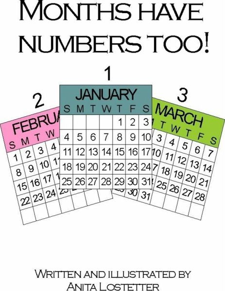 Months Have Numbers Too! (eBook, ePUB) Months Have Numbers Too! (eBook, ePUB)
