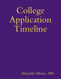College Application Timeline (eBook, ePUB) - Mones, Md