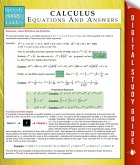 Calculus Equations And Answers (Speedy Study Guides) (eBook, ePUB)