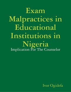 Cover Examination Malpractices In Nigeria (eBook, ePUB)