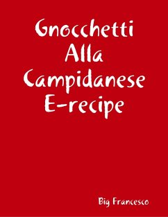 Cover Gnocchetti Alla Campidanese E-recipe (eBook, ePUB)