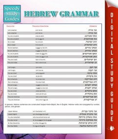 Hebrew Grammar (Speedy Language Study Guides) (eBook, ePUB) - Publishing, Speedy