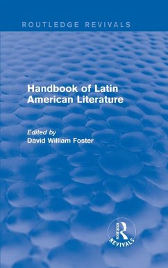 Cover Handbook of Latin American Literature (Routledge Revivals) (eBook, PDF)