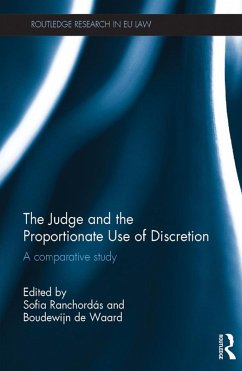 Cover The Judge and the Proportionate Use of Discretion (eBook, PDF)