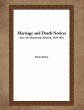 Marriage and Death Notices from the... - Bild 1