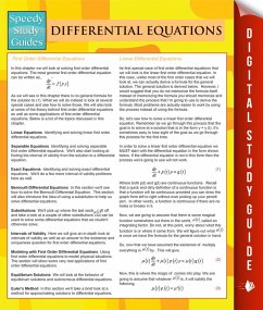 Cover Differential Equations (Speedy Study Guides) (eBook, ePUB)